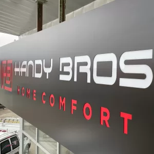 Handy Bros Home Comfort outdoor signage