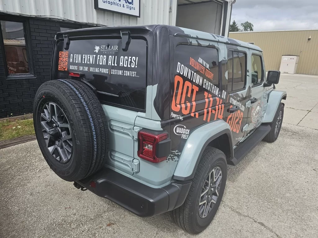 Crowfest Jeep Wrap